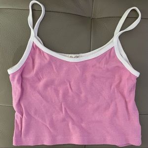 Brandy Melville Pink Skylar Tank